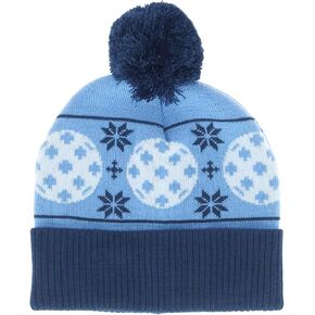 GAMMA Holiday Pickleball Beanie - Winter Snowflake Print, Quality Knit Hat for the Court