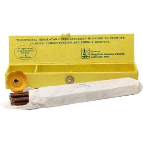 Energy Incense - for Meditation, Yoga, Prayer, Aromatic Medicine, Stress Reliever, Calmness (Pure Sandal Wood)