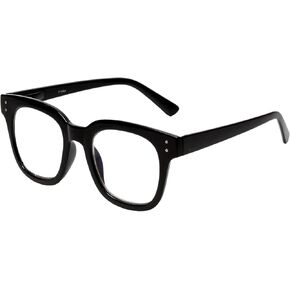 Calabria R785 Panthos Blue Light Blocking Reading Glasses Mens Womens Trendy Single Power Computer Readers Chic Spring Hinge