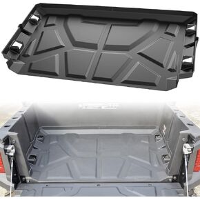SAUTVS Rubber Bed Mat Liner for General 1000 2016-2025, TPE Rear Cargo Bed Mat All Weather Protector Slush Liner for Polaris General 1000 / General XP 1000 2016-2025 Accessories (Replace #2881933)