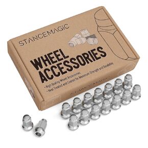 16pcs Bulge ATV Lug Nuts - 3/8x24 Thread Size - 1.4 inch Length - Closed End - Cone Acorn Taper Seat - 14mm Hex Head - Compatible with Many Polaris Sportsman RZR Ranger Kawasaki - Black
