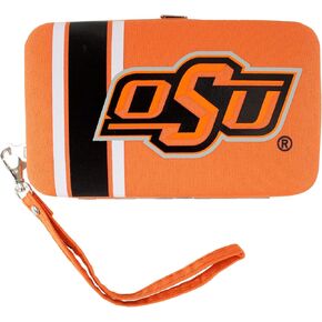 Little Earth NCAA Miami Hurricanes Shell Wristlet, 3.5 x 0.5 x 6-Inch, Orange