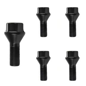5pcs 3613 6781 150 36136890324 M12 x 1.5 Lug Nut Fit for BMW, Durable Compact Wheel Bolt