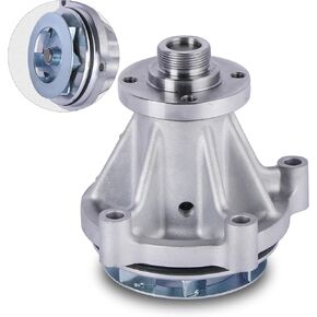 AW4130 Engine Aluminum Water Pump Compatible with Ford F150/ F250/ F-350/ E150/ E250/ E-350/ E-450/ Explorer Expedition Lincoln Aviator Mark LT V8 4.6L 5.4L