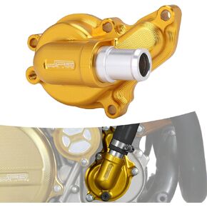 JFG RACING DRZ400 Water Pump Cover,Dirt Bike Water Pump Guard Protector CNC for DRZ400SM 2005-2024/DRZ400S 2000-2024/DRZ400 2000-2006/DRZ400E 2000-2006-Blue