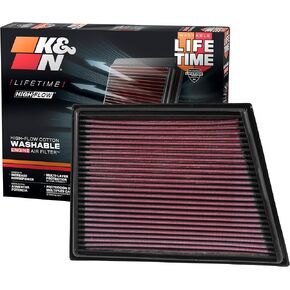 K&N Engine Air Filter: Increase Power & Acceleration, Washable, Premium, Replacement Car Air Filter: Compatible 2014-2019 BMW/Mini Cooper (Active Tourer, Gran Tourer, X1, X2, Cooper, Clubman), 33-3025