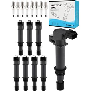 UF270 حزمة ملف الإشعال 8 قطع (3.7 لتر) 1999-2008 لسيارة دودج داكوتا دورانجو نيترو رام 1500، كرايسلر أسبن، جيب كوماندر جراند شيروكي ليبرتي، ميتسوبيشي رايدر in Kuwait