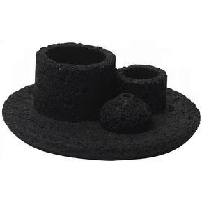 4 in 1 Cement Holder for Incense Sticks/Palo Santo/Sage Sticks/Candle