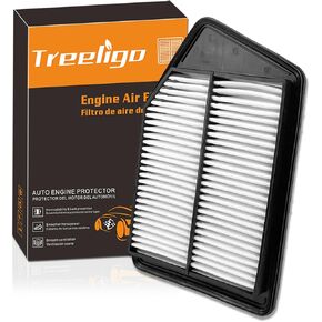 CA11476 Engine Air Filter, Replacement for Accord L4 2.4L 2013-2017 Acura TLX L4 2.4L 2015 2016 2017 2018 2019 2020, Provides Up to 12 Months/12,000 Miles Filter Protection