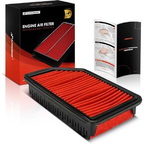 A-Premium Pre-oiled Engine Air Filter Compatible with Kia Soul 2012-2019, Rio 2012-2017 1.6L & Hyundai Accent Veloster 2012-2017 1.6L, Replace# SPA2472