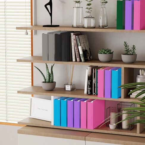 12 Pack Plastic Folders with Pockets and Prongs Fastener,2 Pockets Folders and 3 Prongs Folders Fit Letter Size Paper,Heavy Duty File Folders for Office School Home,Black in Kuwait