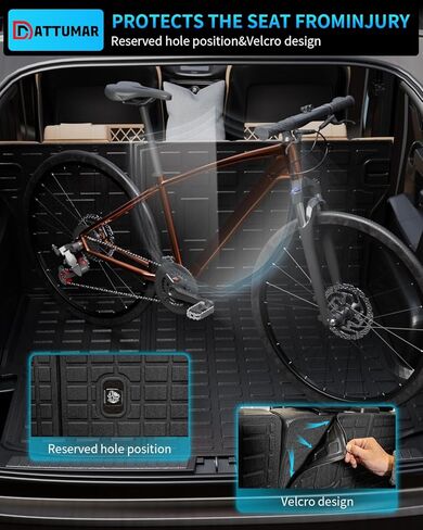 Floor Mats Compatible with 2024 2025 Chevrolet Trax Buick Envista Cargo Liner Back Seat Cover 2024 Chevy Trax Buick Envista Accessories (2024-2025, Trunk Mat with Backrest Mat+Floor Mats) in Kuwait