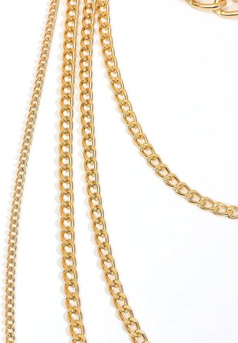 Sexy tassel body chain bra chain gold body jewelry bikini chain beach shoulder chain accessories carnival nightclub party gift (golden-3666) in Saudi Arabia