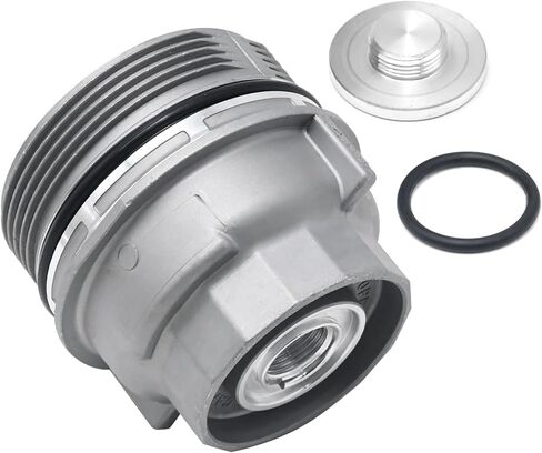 مجموعة غطاء غطاء فلتر الزيت VIKKSAER، 15620-31060 بديلة لسيارة Toyota Tundra Rav4 4Runner Camry Highlander Lexus RX350 Tacoma Avalon Sienna Venza غطاء فلتر الزيت مع قابس الزيت in Kuwait