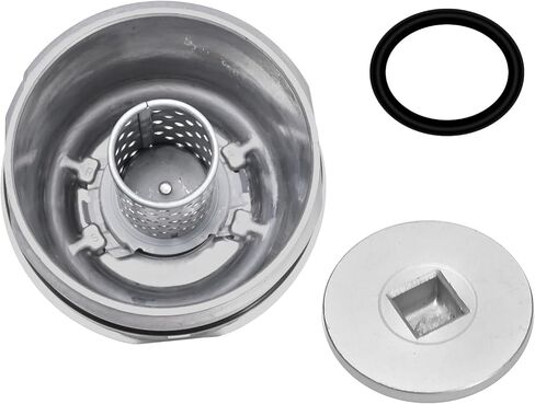 مجموعة غطاء غطاء فلتر الزيت VIKKSAER، 15620-31060 بديلة لسيارة Toyota Tundra Rav4 4Runner Camry Highlander Lexus RX350 Tacoma Avalon Sienna Venza غطاء فلتر الزيت مع قابس الزيت in Kuwait