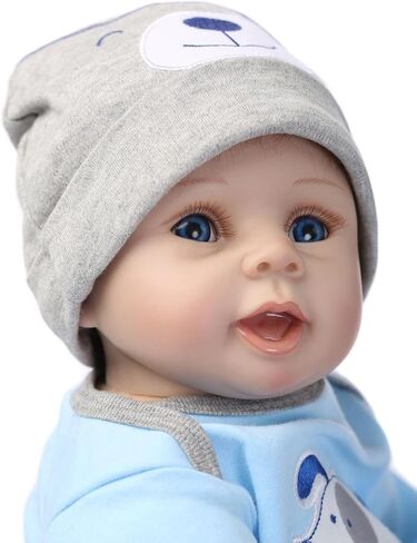 MAIHAO 20-Inch Reborn Baby Dolls Girl Lifelike Baby Dolls Realistic Reborn Doll Girl Soft Body Open Eyes Newborn Real Life Baby in Kuwait