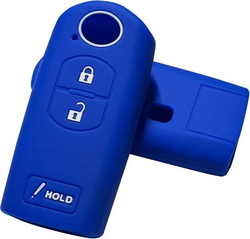 Key Fob Cover for Mazda CX5: 3 Buttons Key Fob Case Fit for Mazda CX7 CX9 CX5 CX3 Mazda 3 2010 2011 2012 2013 2014 2015 2016 2017 2018 2019 2020丨Remote Protector WAZSKE13D01 SKE13D-01丨Black (Pink) in Kuwait