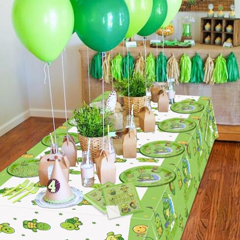 Hockey Birthday Decorations - 81Pcs Ice Hockey Tableware Pack, Disposable Hockey Theme Plates, Napkins, Tablecloth for Kids Fans Sports Hockey Birthday Party Supplies, Serve 20 in Kuwait