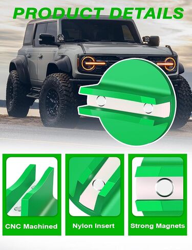 Magnetic Jack Pad Aluminum Slotted Jack Pad Universal Pinch Weld Jack Adapter Compatible with Sub-Frame Vehicle Floor Jack- 1pc, Red in Kuwait