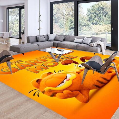 Cartoon Cat Large Rugs Floor Mat Cute Carpet Decor Rug for Living Room Bedroom Playroom 60x40in in Saudi Arabia