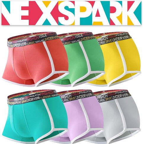 Men's Underwear Briefs Comfort Lightweight Modal Trunks No Fly Boxer Briefs Short Leg 3D U-Pouch in Saudi Arabia