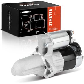 A-Premium Starter Motor Compatible with Subaru Forester 2003-2013 H4 2.5L, Impreza 2004-2014 H4 2.5L & Saab 9-2X 2005-2006 H4 2.5L, 12 V 1KW 8 Teeth CounterClockwise, Replace# 23300-AA450, 23300-AA560