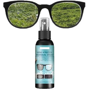 XIRUJNFD Lens Scratch Removal Spray, Eyeglass Scratch Remover, Glasses Lens Scratch Remover, Eyeglass Scratch Repair, Glass Lens Scratch Remover, Scratch Remover for Eyeglasses (1Pcs)