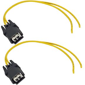 04320-SAA-A00 Coolant Temperature Sensor Repair Harness (Pack of 2), Temperature Sensor Connector Pigtail 37870-RWC-A01, Compatible with Honda Vehicles