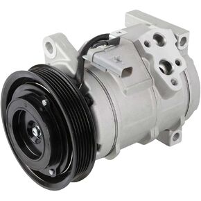 AC Compressor & A/C Clutch For Dodge Caravan Chrysler Town & Country Voyager V6 2001 2002 2003 2004 2005 2006 2007 - BuyAutoParts 60-00812NA NEW