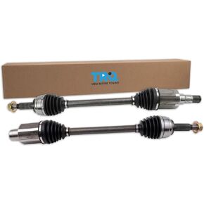 TRQ Front CV Axle Shaft Assembly Set Compatible with 2016-2019 Tesla X
