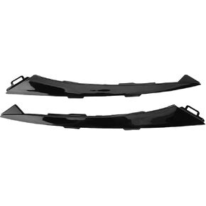 Headlight Molding Trim Front Bumper Grille Filler Panels 71119-TVA-F00 71114-TVA-F00 Fit for Honda Accord 2021 2022 Headlight Left Right LH RH Lower Bracket Trim Front Driver and Passenger Side