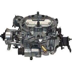 A-Team Performance 1904 Rochester Quadrajet Carburetor 4MV - Improves Throttle Response - Compatible With GM Chevrolet Chevy 1980-1989 Electric Choke - Great For Most Vehicles - Improve Your Engine