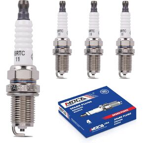 MOCA 8 Pack Spark Plugs SP413 Compatible with Ford E150 Ranger, for Lincoln Town Car, for Mazda B3000, for Mercury Grand Marquis