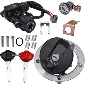 Ignition Switch Gas Cap Cover Seat Lock Key for Suzuki GSXR600 GSXR750 GSXR1000 2004-2016