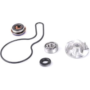 Mallofusa Water Pump Rebuild Kit-Seals Driver Impeller 3610075 Replacement for Polaris RZR Sportsman Ranger 600 700 800 (Five-piece Gear Suits)