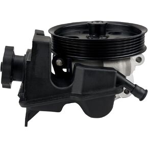 Torchbeam Power Steering Pump, Steering Pump with Pulley and Reservoir, for 2006-2011 Focus, 2010 Transit Connect, 2011 Transit Connect 2.0L, Replace 20-326