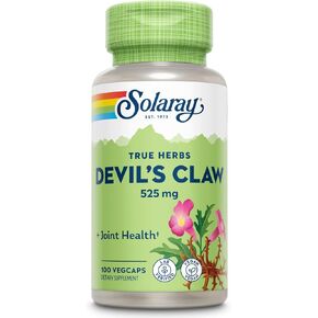 Solaray Devils Claw Root 525mg | Non-GMO, Vegan & Lab Verified | 100 VegCaps