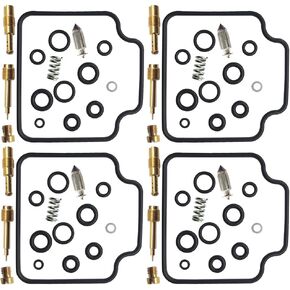 4-Pack Carburetor Repair Kits Carb Rebuild Kit Replacement for Honda Nighthawk 650 CB650SC 1983-1985
