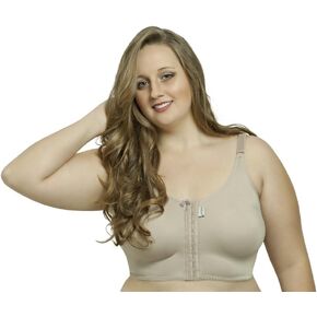 Best Plus Size Signature Post Surgical Bra - Front Fastening - No Cup Size Needed
