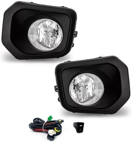 مصابيح الضباب متوافقة مع طراز 2016-2023 Tacoma SR SR5، مصابيح الضباب فقط مع مفتاح المصابيح وأسلاك أضواء المصد الأمامي للسائق وجانب الركاب in Kuwait
