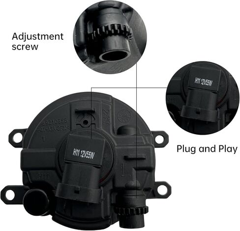 مصابيح الضباب متوافقة مع طراز 2016-2023 Tacoma SR SR5، مصابيح الضباب فقط مع مفتاح المصابيح وأسلاك أضواء المصد الأمامي للسائق وجانب الركاب in Kuwait