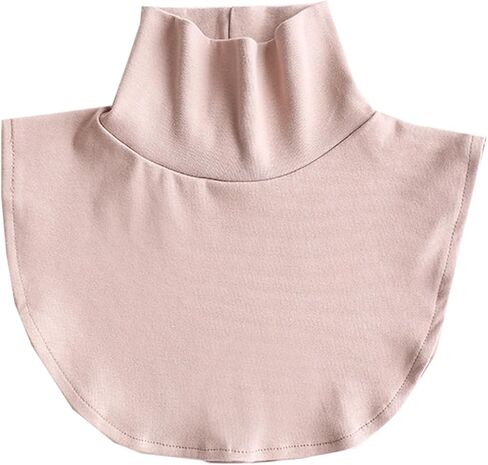 NIDMIDO Fake Turtleneck Dickey Detachable Collars Wear Outer or in Sweater Hoodie Thickening High Neck Mock Collar for Women in Saudi Arabia