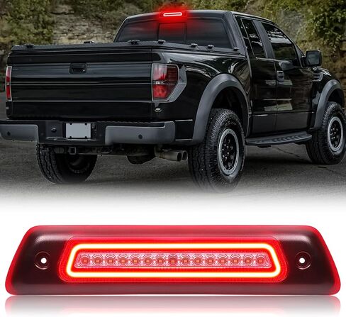 استبدال ضوء الفرامل الثالث LED لـ F150 1994-1996 / F250 1994-1996 / F350 1994-1997 / برونكو 1992-1996، مصباح إيقاف خلفي عالي التركيب F4TZ13A613A in Kuwait