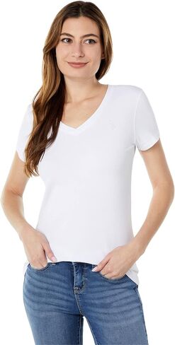 U.S. Polo Assn. Stretch V-Neck Tee in Kuwait