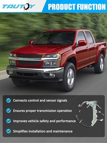 24298757 مجموعة أسلاك ناقل الحركة الأوتوماتيكي 2015-2021 لسيارة تشيفي كامارو كولورادو سيلفرادو تاهو، لسيارة جي إم سي سييرا كانيون يوكون، لكاديلاك إسكاليد، 4 سلندر 2.7 لتر 6 سل 3.6 لتر 8 سل 5.3 لتر 6.2 لتر in Kuwait