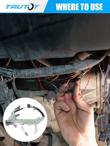 24298757 مجموعة أسلاك ناقل الحركة الأوتوماتيكي 2015-2021 لسيارة تشيفي كامارو كولورادو سيلفرادو تاهو، لسيارة جي إم سي سييرا كانيون يوكون، لكاديلاك إسكاليد، 4 سلندر 2.7 لتر 6 سل 3.6 لتر 8 سل 5.3 لتر 6.2 لتر in Kuwait