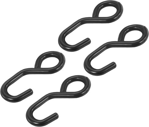 MECCANIXITY حزام السقاطة S هوك 9 مم تحميل 3306 رطل لحزام ربط 1.2 بوصة حزام سيارة شاحنة مقطورة حزمة من 4 in Saudi Arabia