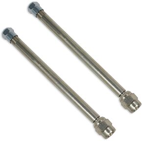 TireMinder 4 Inch Straight Valve Extender, 2 Pack