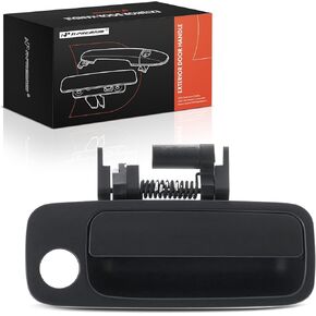 A-Premium Front Right Passenger Side Exterior Door Handle Compatible with Toyota Solara 1999 2000 2001 2002 2003, Primed Black, Replace# 69220-06040-C0