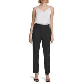 Calvin Klein Women's Woven Lux Stretch Pant